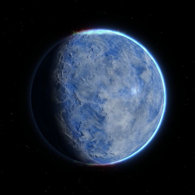Untitled volcanic world — Water-Rich, 290 K | TerraForge